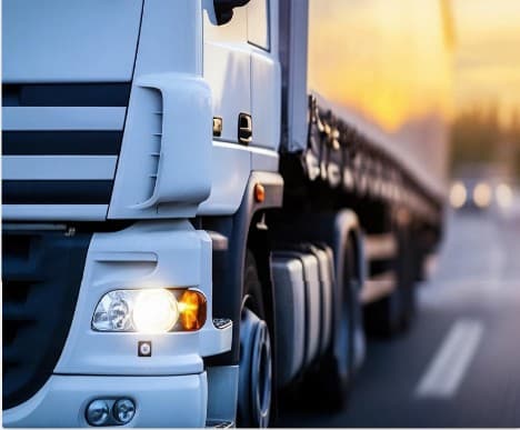 Commercial Freight on Indian Highway